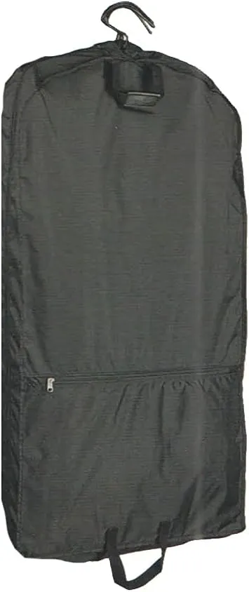Preferred Nation 40" Nylon Garment Cover W/ 5 Hangers, Navy, One Size