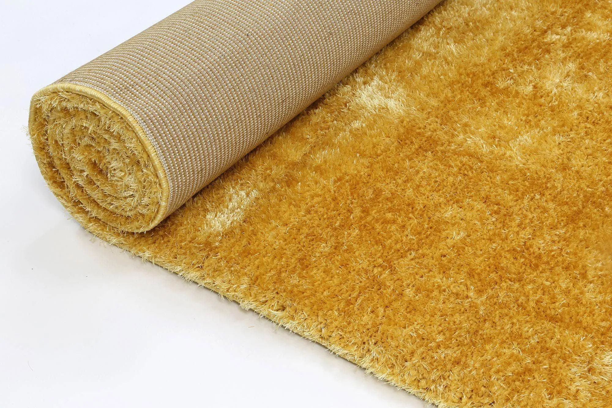 Puffy Soft Shaggy Mustard Yellow 160x230 cm
