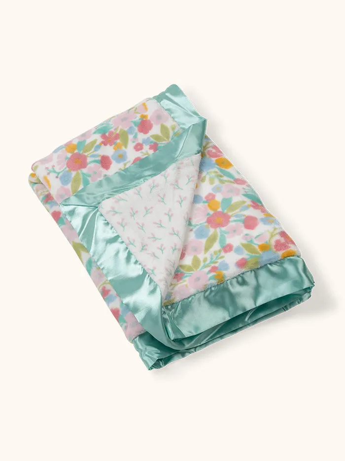 Reversible Baby Blankets - Sweet Daisy