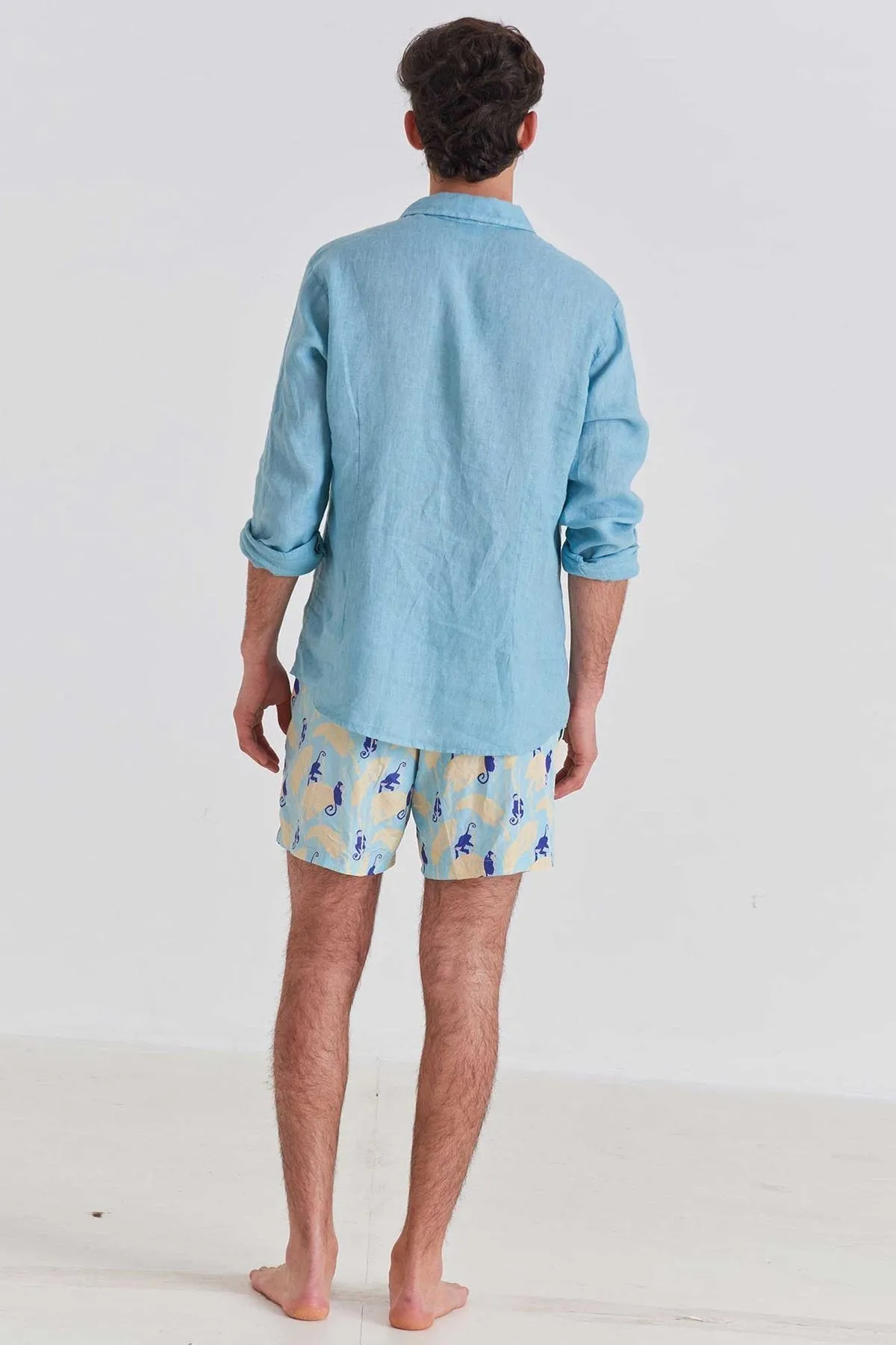 Sky Bamboo Runner Swim Trunks