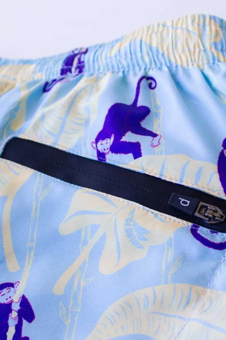 Sky Bamboo Runner Swim Trunks