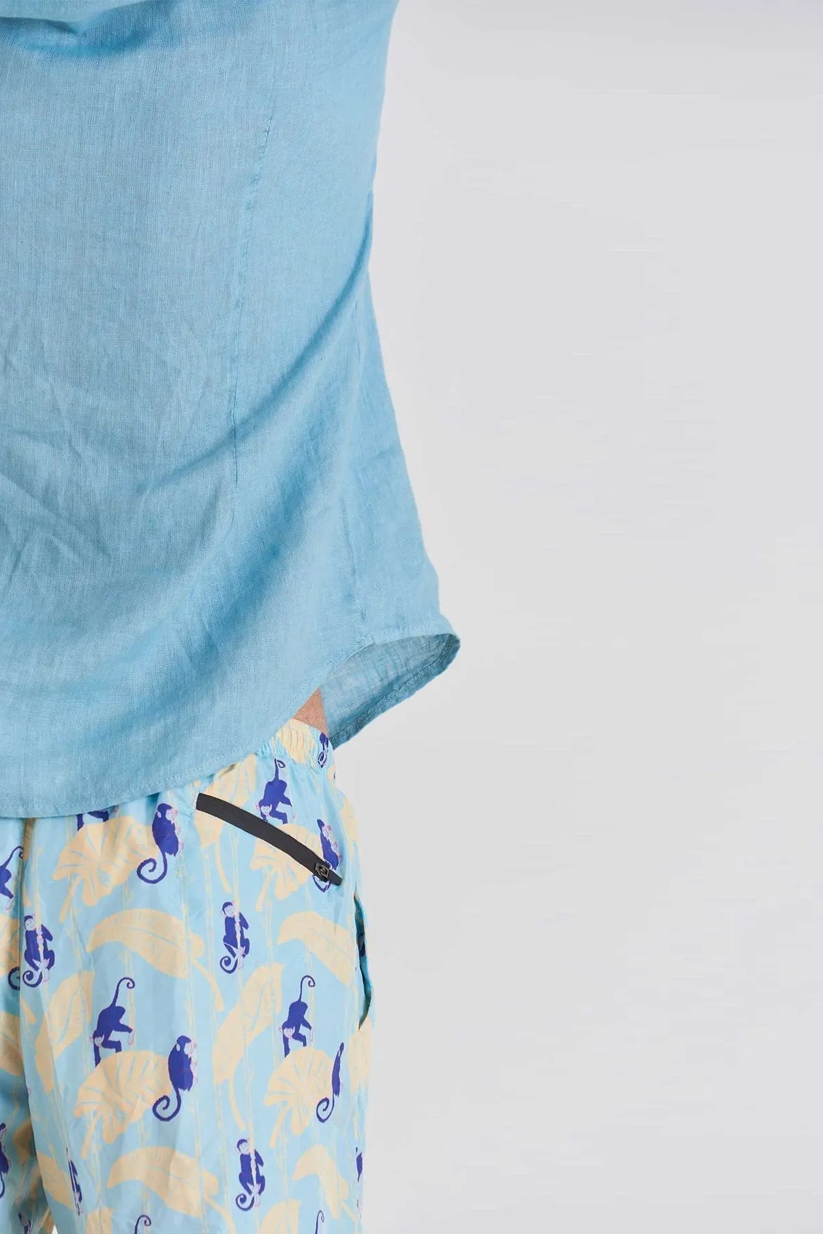 Sky Bamboo Runner Swim Trunks
