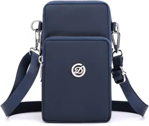 Soft PU Leather Shoulder Bag Shoulder With Credit CellPhone Messenger Wallet Handbag Slots Mini Purse For Women