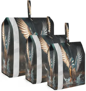 Spring Hummingbird Flying Compression Packing Cubes for Travel Packing Organizers Large Luggage Organizers Bags for Women Travel Accessories