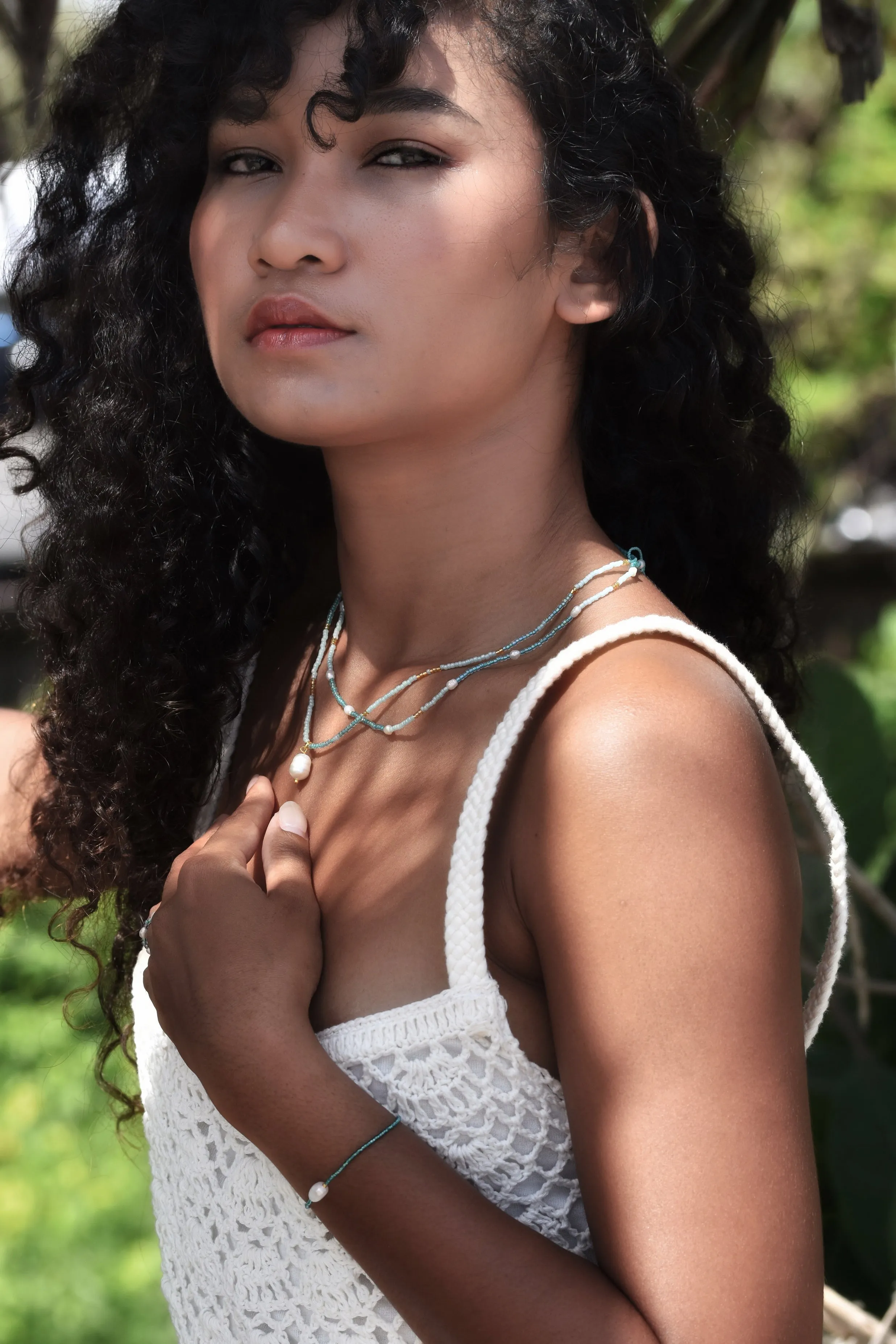 Surya Necklace - Ocean