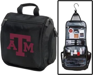 Texas A&M Toiletry Bags Or Hanging Texas A&M Aggies Logo Travel Shaving Kits
