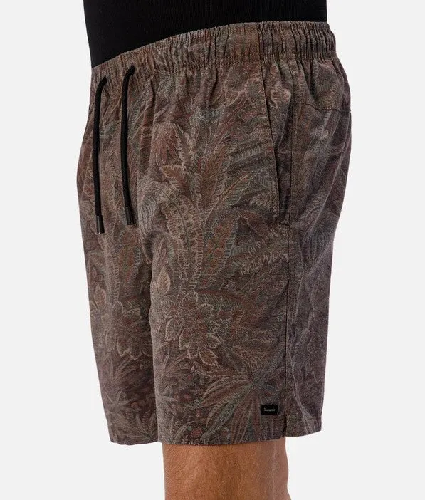 The Belize Swim Short  Black Multi