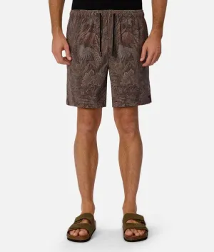 The Belize Swim Short  Black Multi