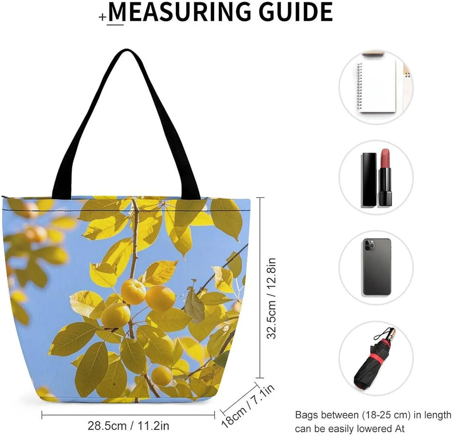 Tote Bag for Women Grocery Bag Ocean Beach Theme Foldable Shopping Bags Reusable Large Tote Bag