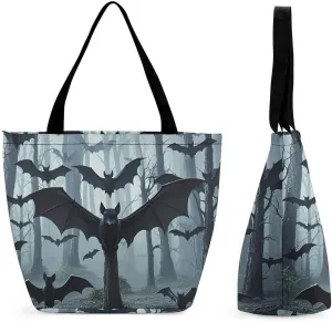Tote Bag for Women Grocery Bag Red Heads Cranes Foldable Shopping Bags Reusable Large Tote Bag