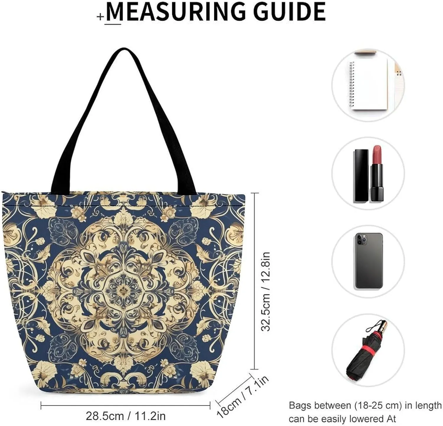 Tote Bag for Women Grocery Bag Tent in The Sun Foldable Shopping Bags Reusable Large Tote Bag