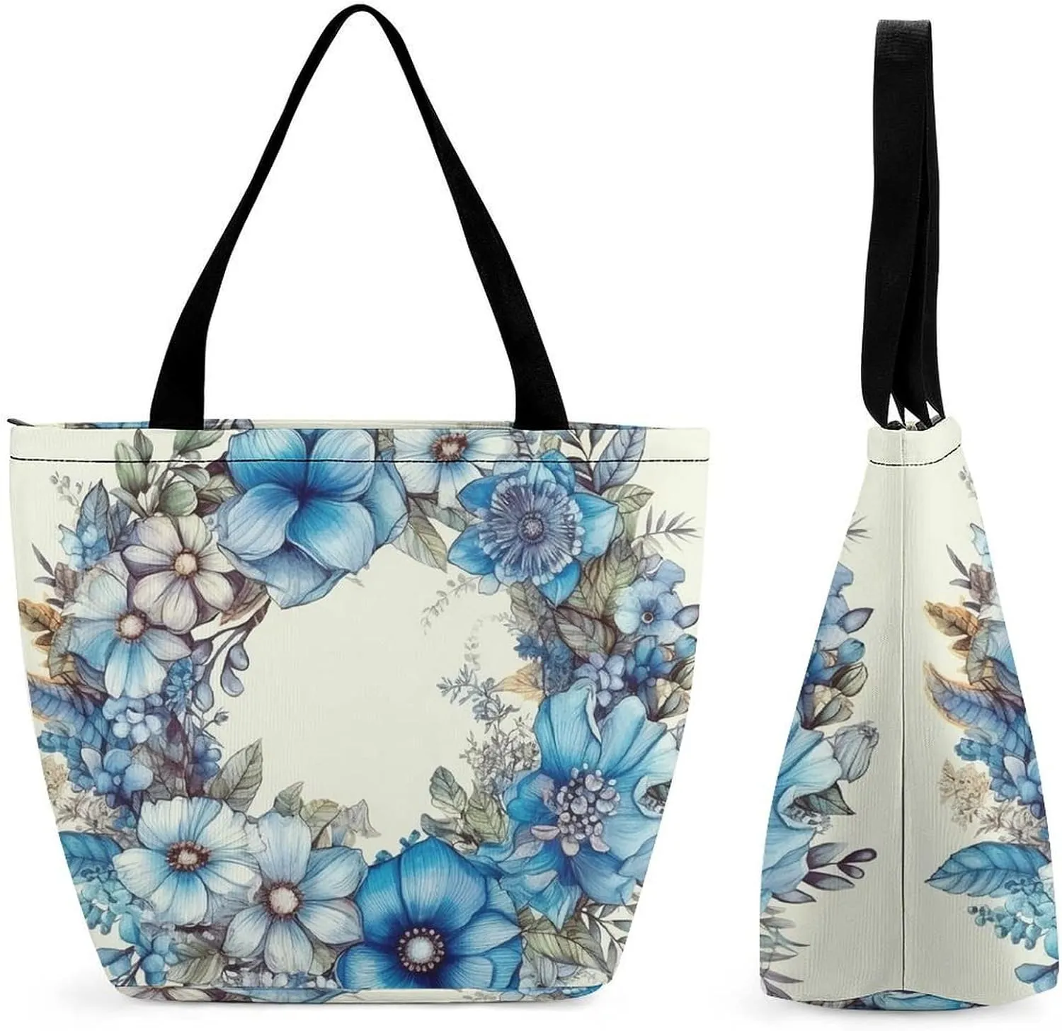 Tote Bag for Women Grocery Bag Tent in The Sun Foldable Shopping Bags Reusable Large Tote Bag
