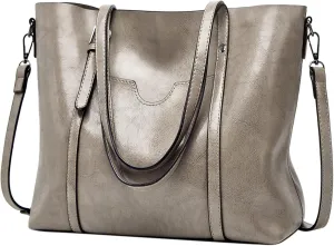 Tote Bag For Women Retro Hobo Handbags Woman Large Designer Ladies Bag Pocket Purse Leather For Daily Shopping Travel U