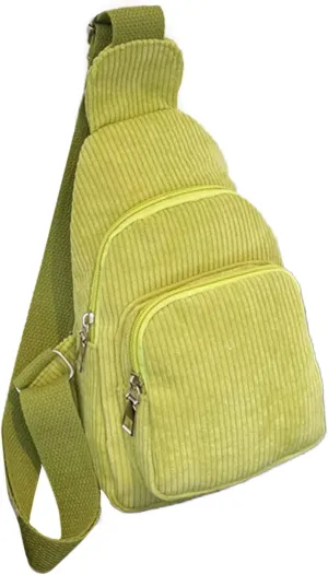 Tote Bag For Women Unisex Mini Y2K Corduroy Sling Bag Woman Shoulder Bag Chest Bag Purse Bag Package For Outdoor Sport Y