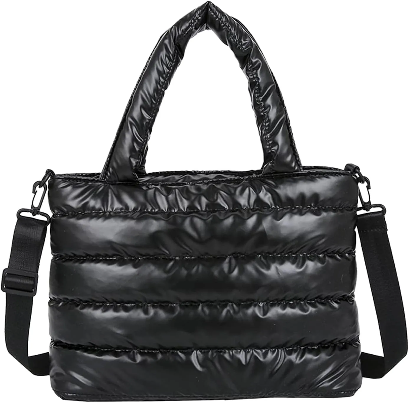 Tote Bag For Women Work Large Quilted Shoulder Bag Carryall Puffer Hobo Bag For Family Friends Travel College