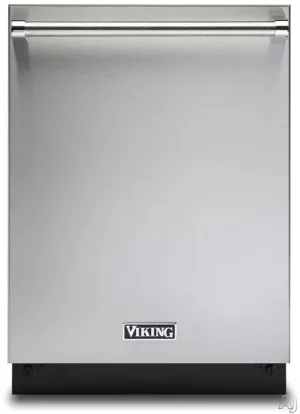 Viking VDWU524SS 24 Inch Fully Integrated Dishwasher with 16 Place Setting Capacity, 8 Wash Cycles, LCD Control Panel, Multi Level Power Wash, Quiet Clean, Full Size Rack and Turbo Fan Dry