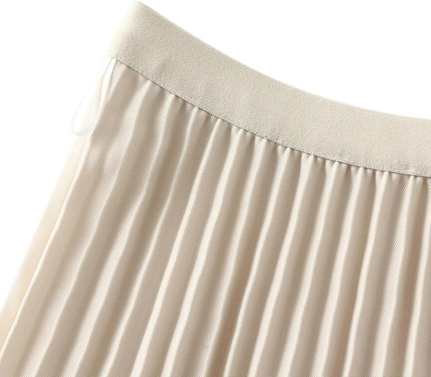 Womens Irregular Tulle Midi Skirts High Waisted Elastic Waisted Pleated Layered Fluffy Skirts Comfy Mesh Fairy Skirts