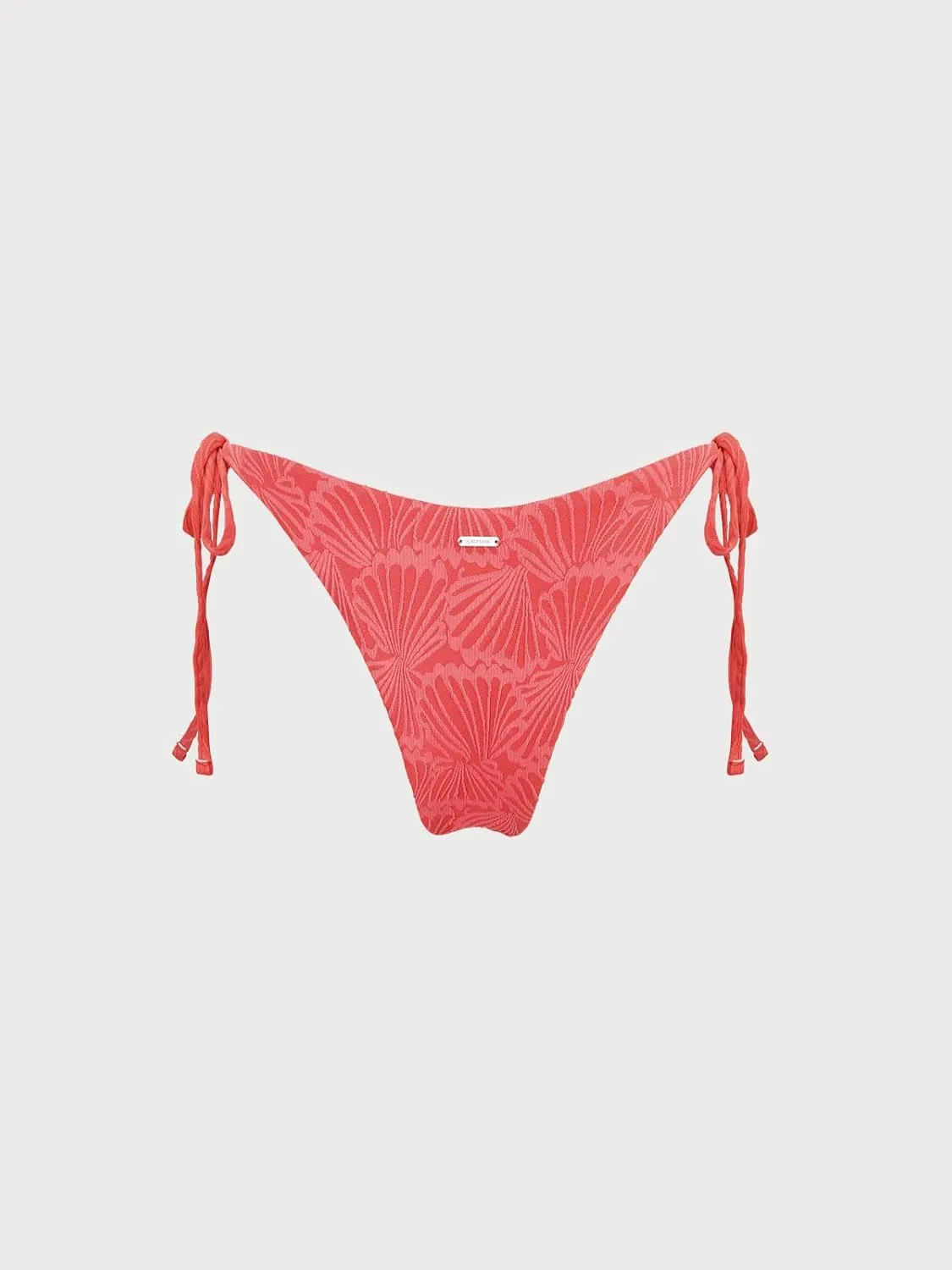 Women's Ribbed Tie Reversible Bikini Bottom Adjustable Hipster Full & High Cut Swimsuit