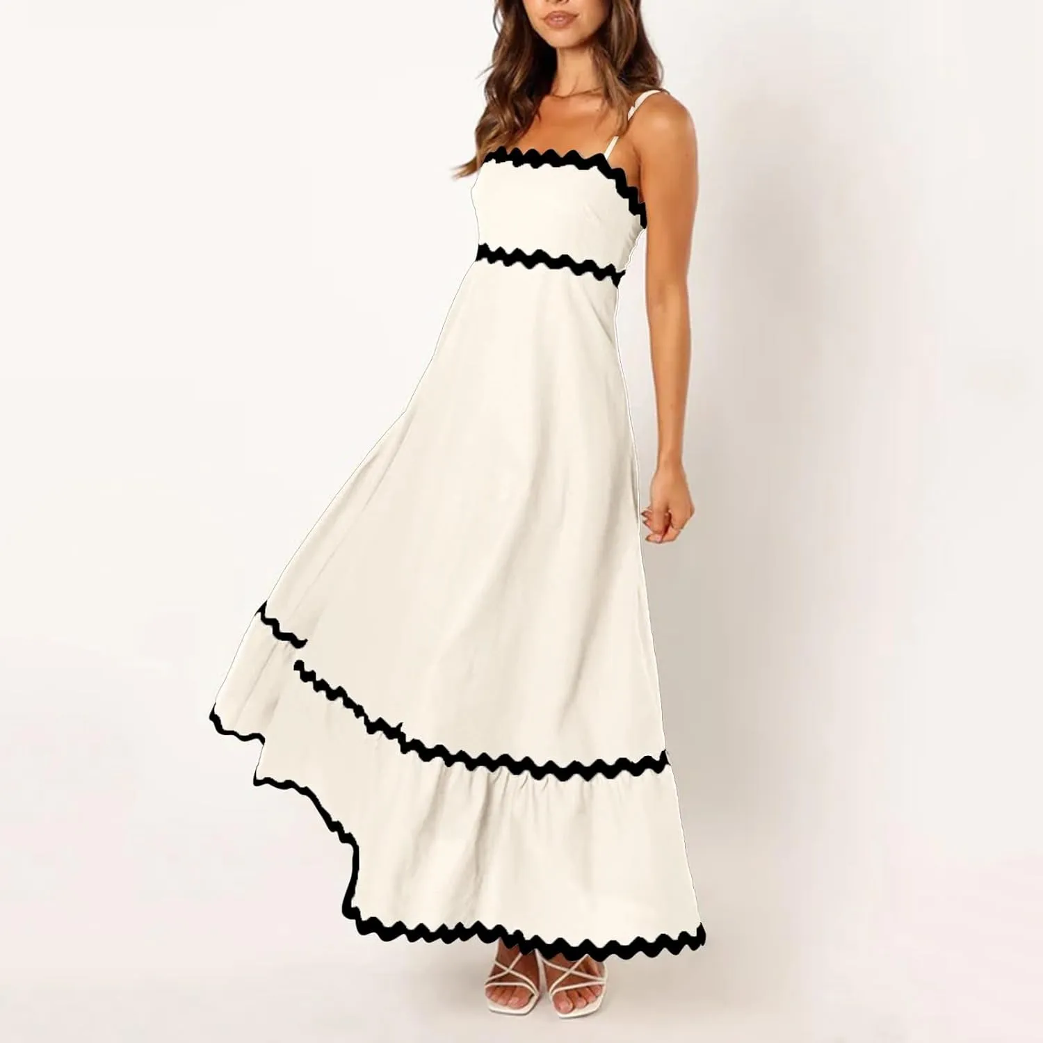 Womens Tube Top Summer Sun Dresses Trendy Camisole Ladies Sexy Beach Solid 2025 Modest Casual Spring Club Vacation
